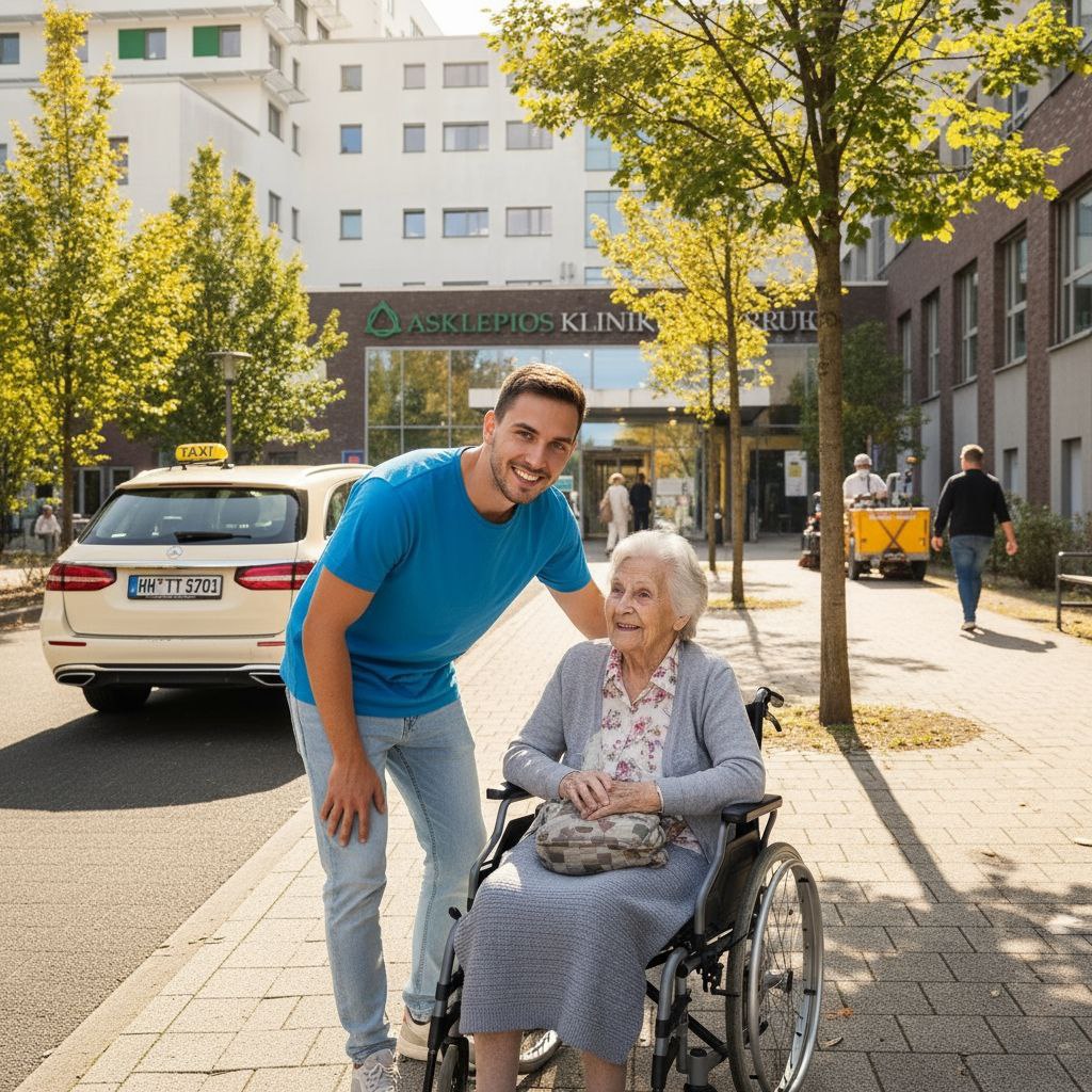 Asklepios Klinikum Harburg, Taxistand