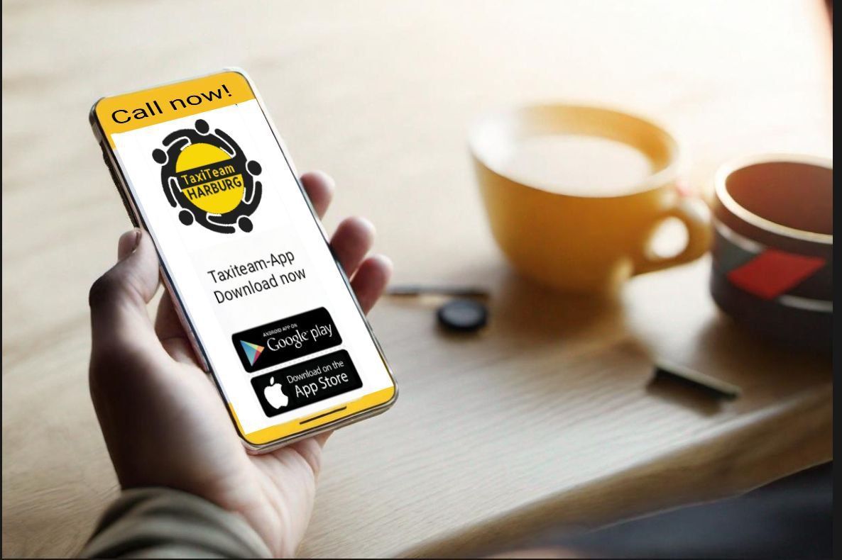 Taxi Harburg App - Android und Apple iphone