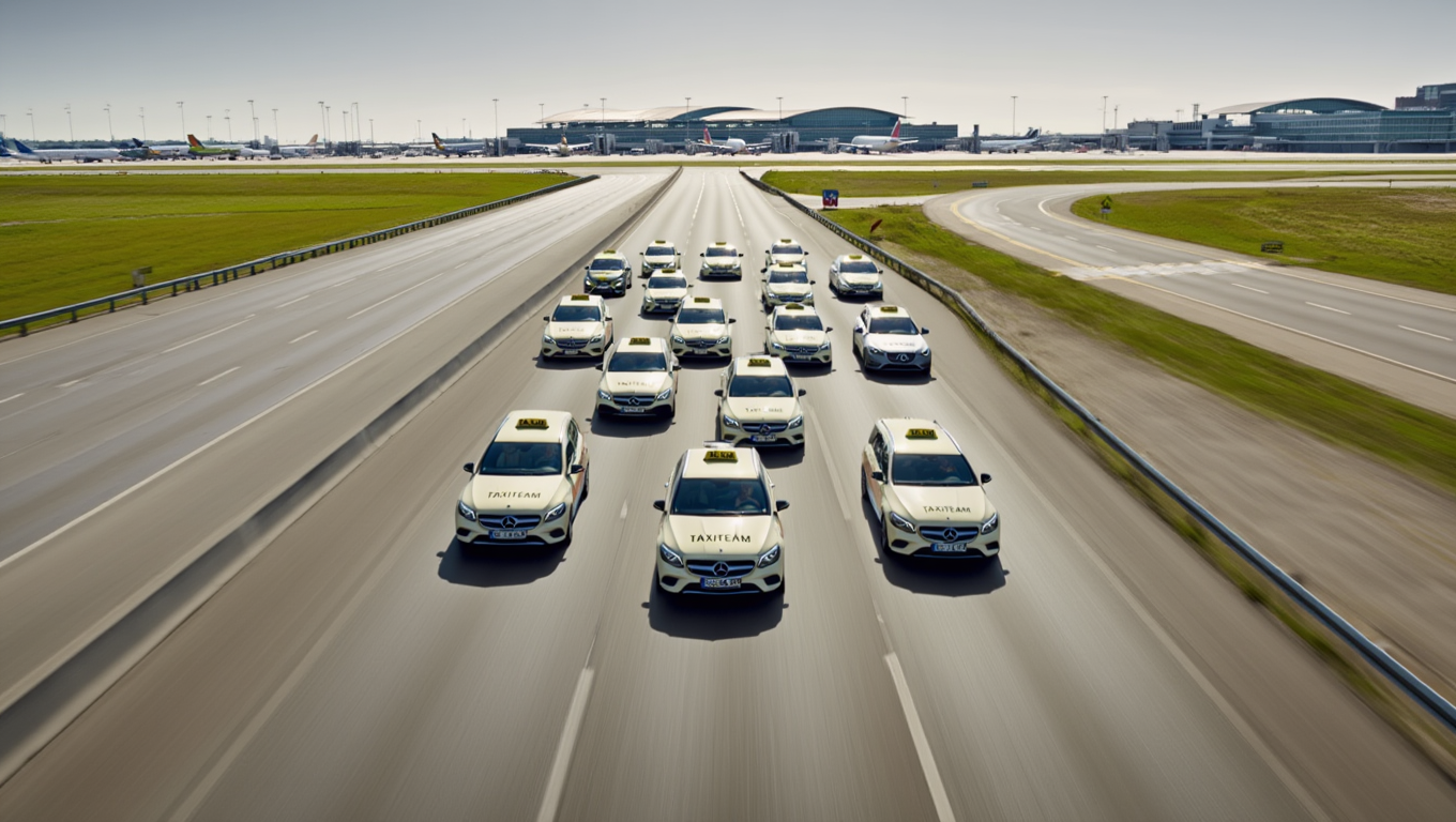 Taxi zum Flughafen festpreis