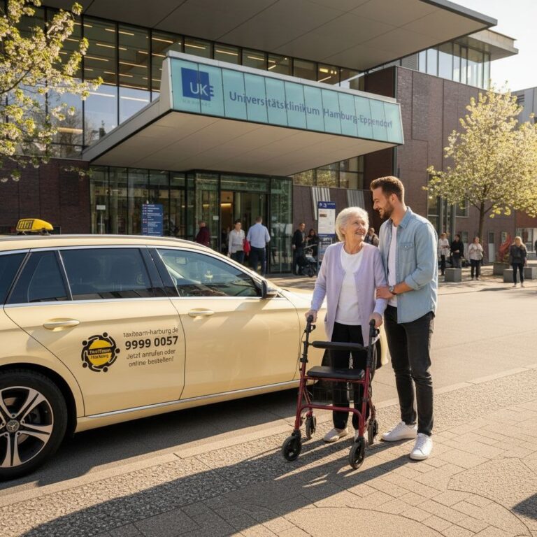 Taxi Eppendorf UKE Haupteingang