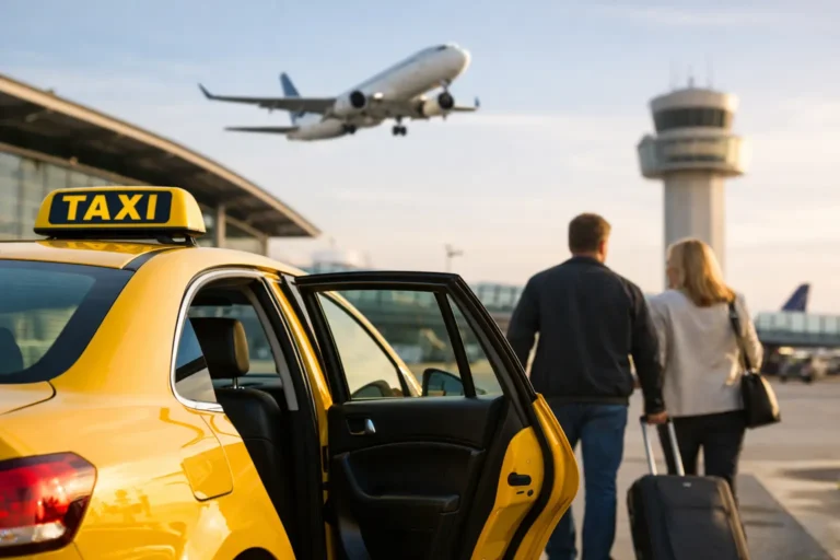 Taxi zum Flughafen Harburg ohne Stress