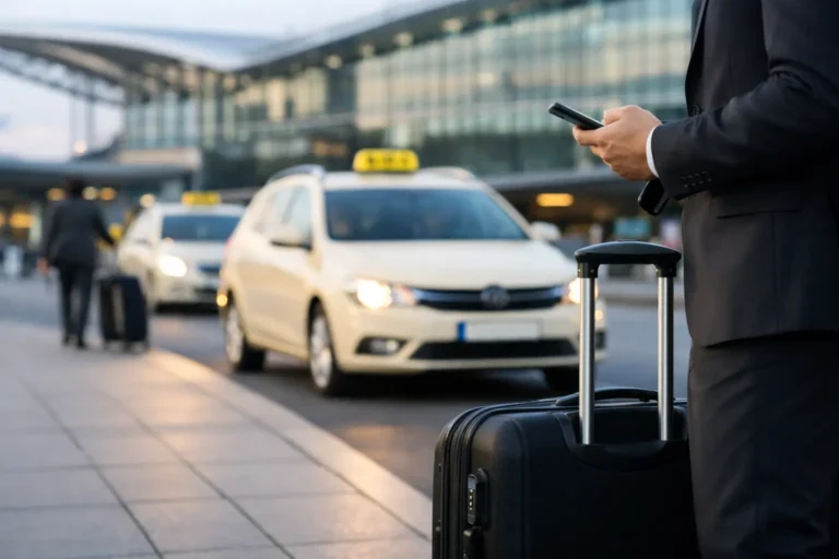 Terminal Abholung Hamburg Taxi richtig planen