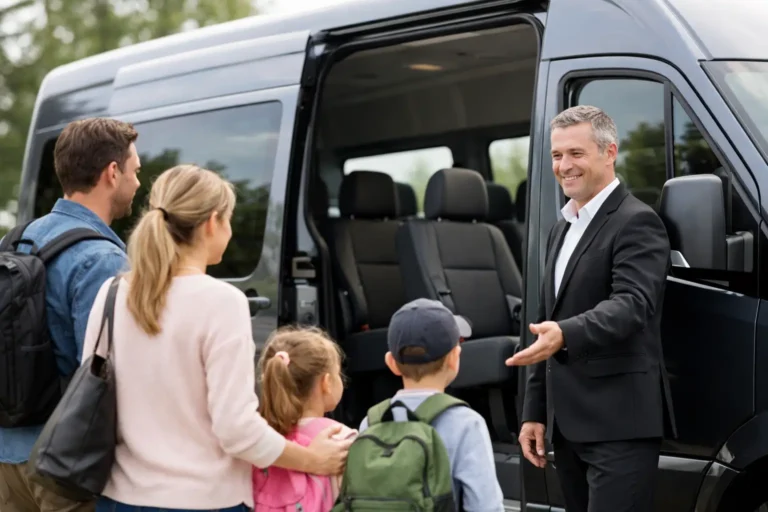 Großraumtaxi für Familienausflug richtig buchen