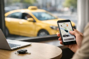 Taxi Vorbestellung online erklärt