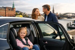 Familientaxi mit Kindersitz in Harburg buchen