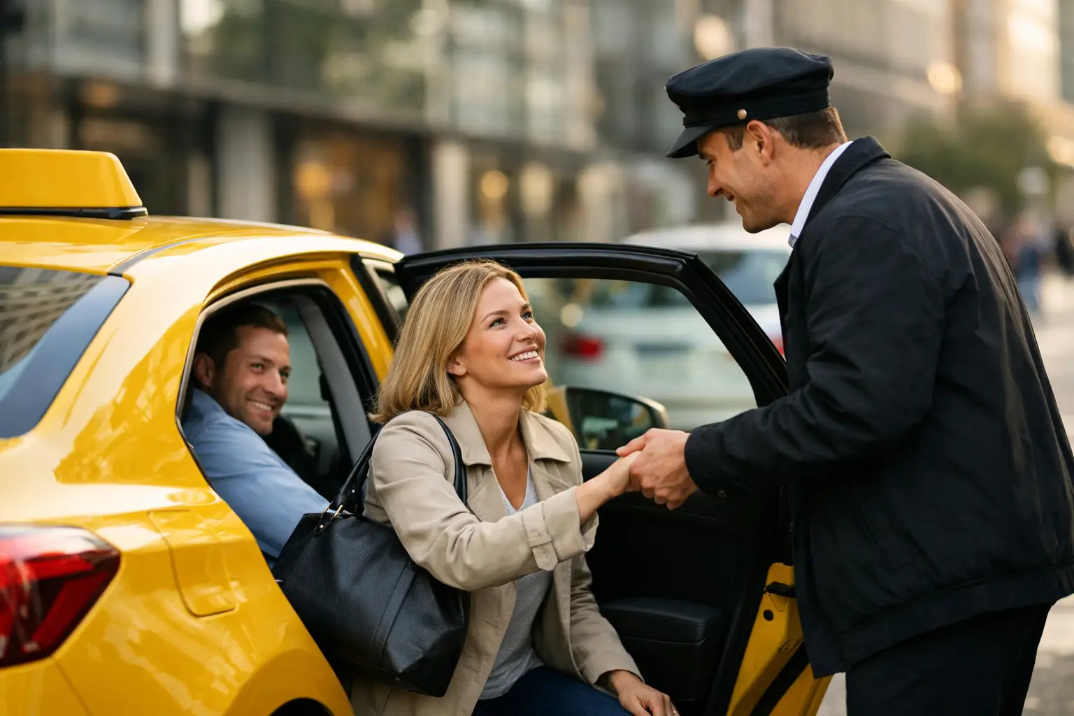 Kundenfreundlicher Taxi Service, der wirklich hilft