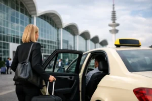 Taxi für Messebesucher in Hamburg buchen