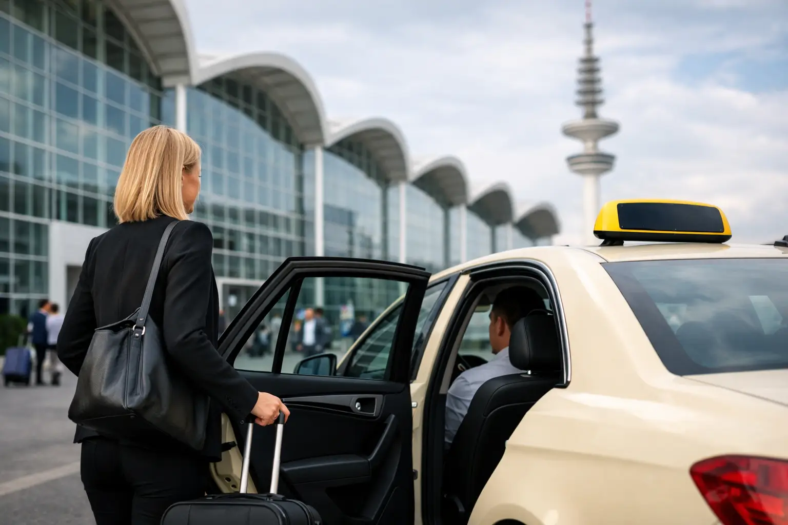 Taxi für Messebesucher in Hamburg buchen