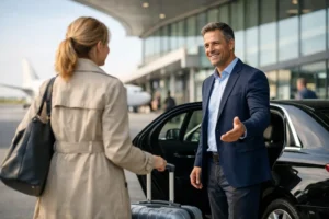 Flughafen-Abholung am Terminal stressfrei