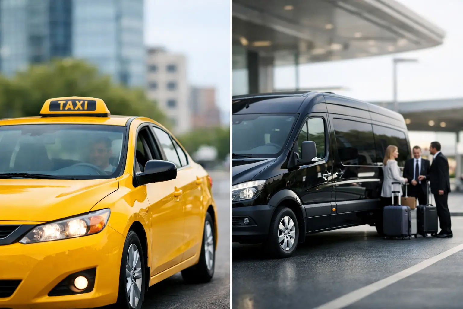 Taxi oder Shuttle Service: Was passt zu Ihnen?