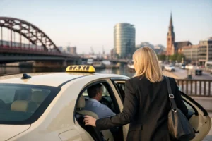 Taxiservice für Pendler: Pünktlich durch Harburg