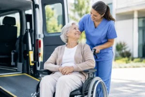 Trends bei Krankenfahrten, die Patienten helfen