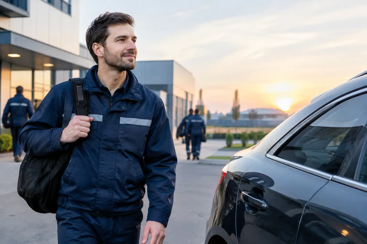 Fahrdienstlösung für frühen Schichtwechsel