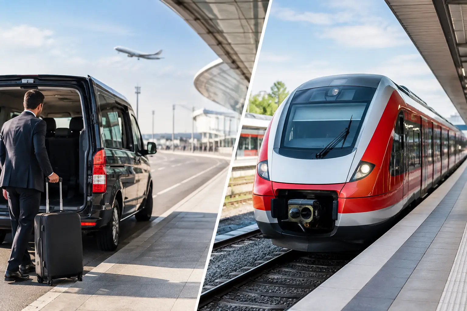 Flughafenshuttle oder S-Bahn - was passt besser?
