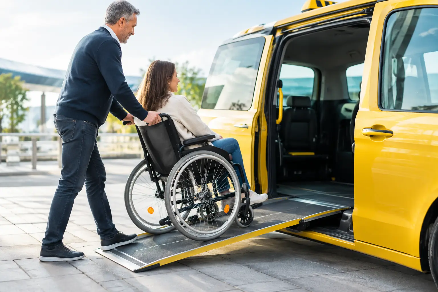 Leitfaden für barrierearme Taxifahrten