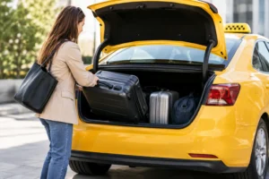 Wie viel Gepäck passt ins Taxi? Richtig planen